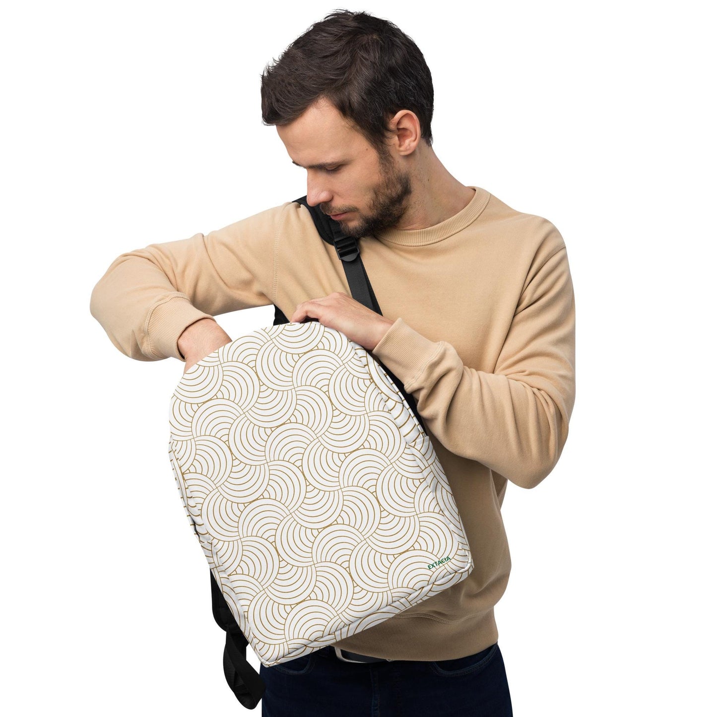 Sac à dos minimaliste - Léger, Spacieux et Résistant - design minimaliste - Voyages, École, Sport, Ordinateur, Gym, cadeau, anniversaire