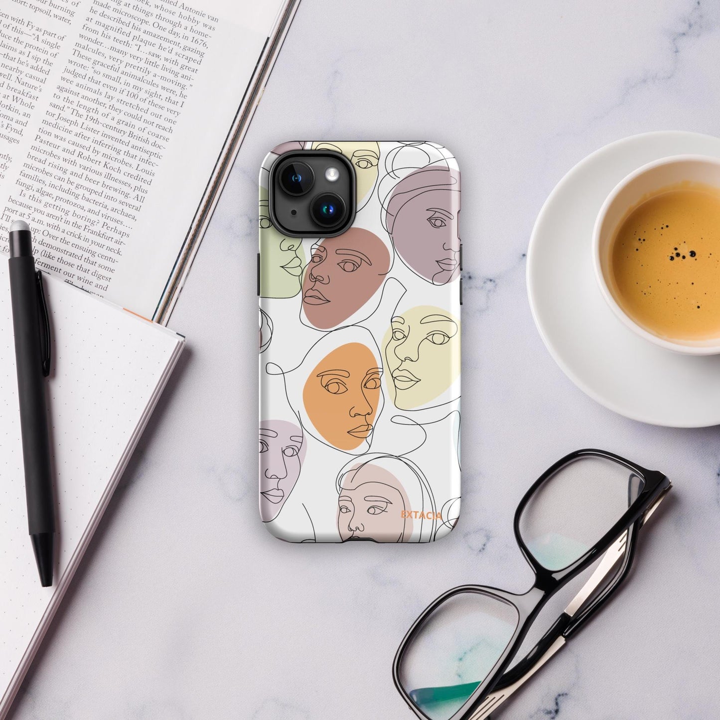 Coque d'iPhone® rigide à Double Couche – Protection Anti-Choc et Élégante, Compatible avec Plusieurs Modèles - cadeau, anniversaire, noël