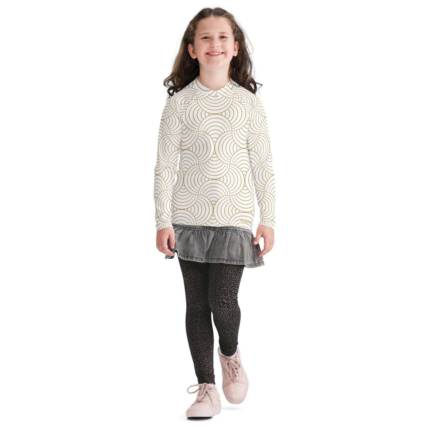 Rash Guard Fille Adolescente – T-Shirt de Compression Anti-UV, Séchage Rapide – cadeau, anniversaire - Sport, Natation et Surf, Gymnastique