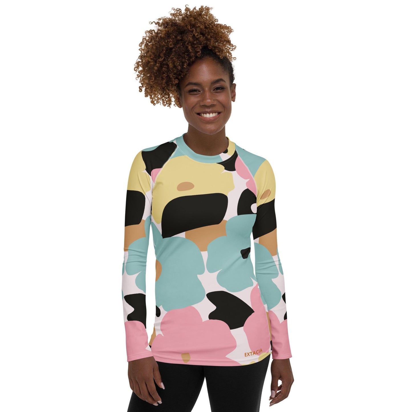 Rash Guard pour Femme – T-shirt de Compression Anti-UV, Séchage Rapide, Sport, Natation, Fitness, Surf, gymnastique, cadeau d'anniversaire