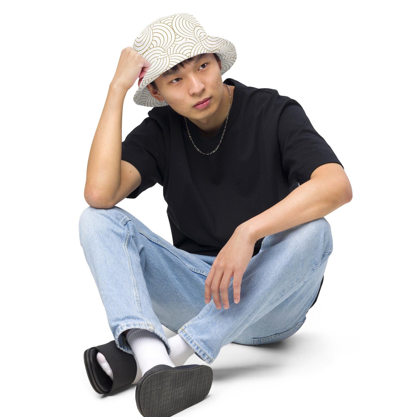 Bob Réversible Unisexe – Chapeau Minimaliste - Stylé léger, accessoire mode d’été pour adultes, Streetwear, cadeau - Design Graphique