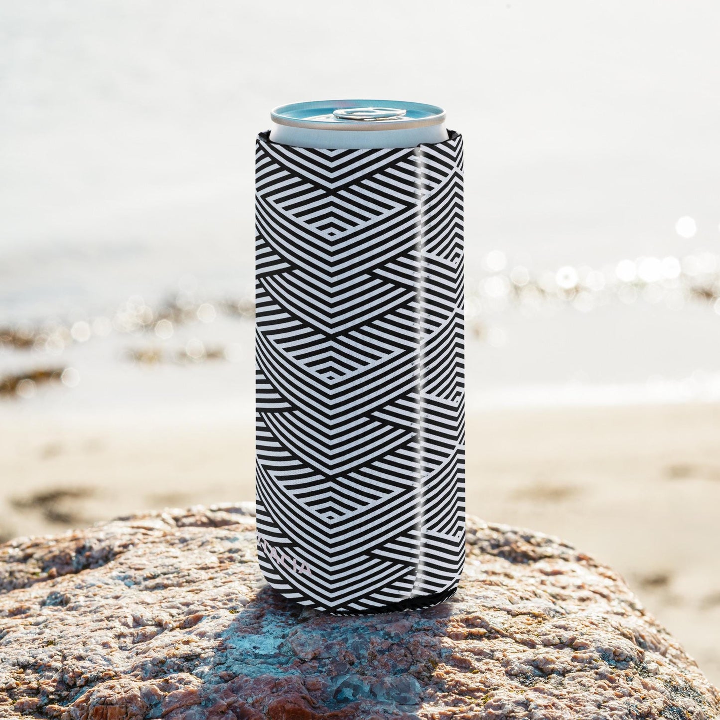 Housse Isotherme, Manchon Refroidisseur - Protection pour Boisson Bouteille canette, étui anti-condensation réutilisable, Design Graphique