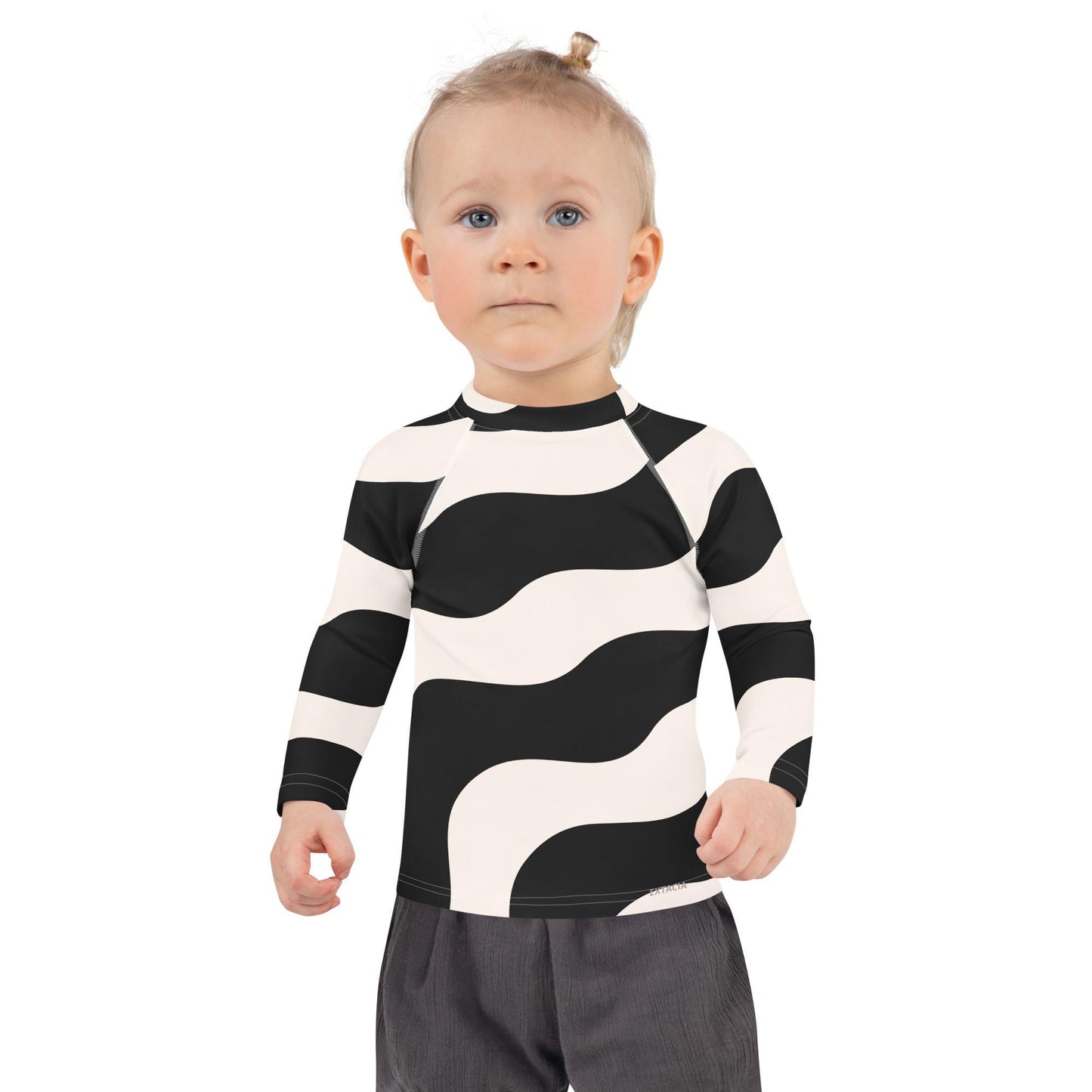 Rash Guard – T-Shirt de Compression pour Bébé et Petite Fille, Séchage Rapide et Protection UV - Natation, nage, Sport, Surf, gymnastique