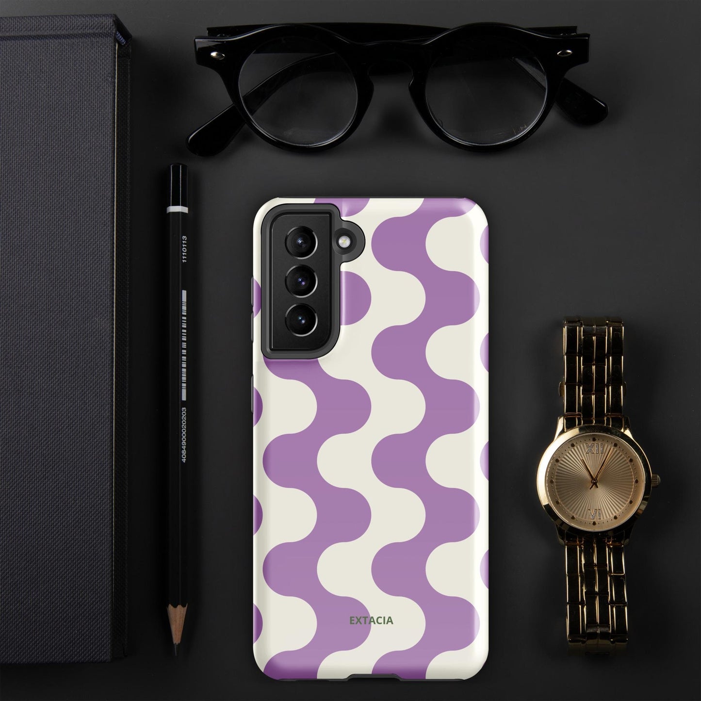 Coque Samsung® solide - Coque Rigide à Double Couche – Protection Anti-Choc Élégante et Durable, Compatible avec Plusieurs Modèles
