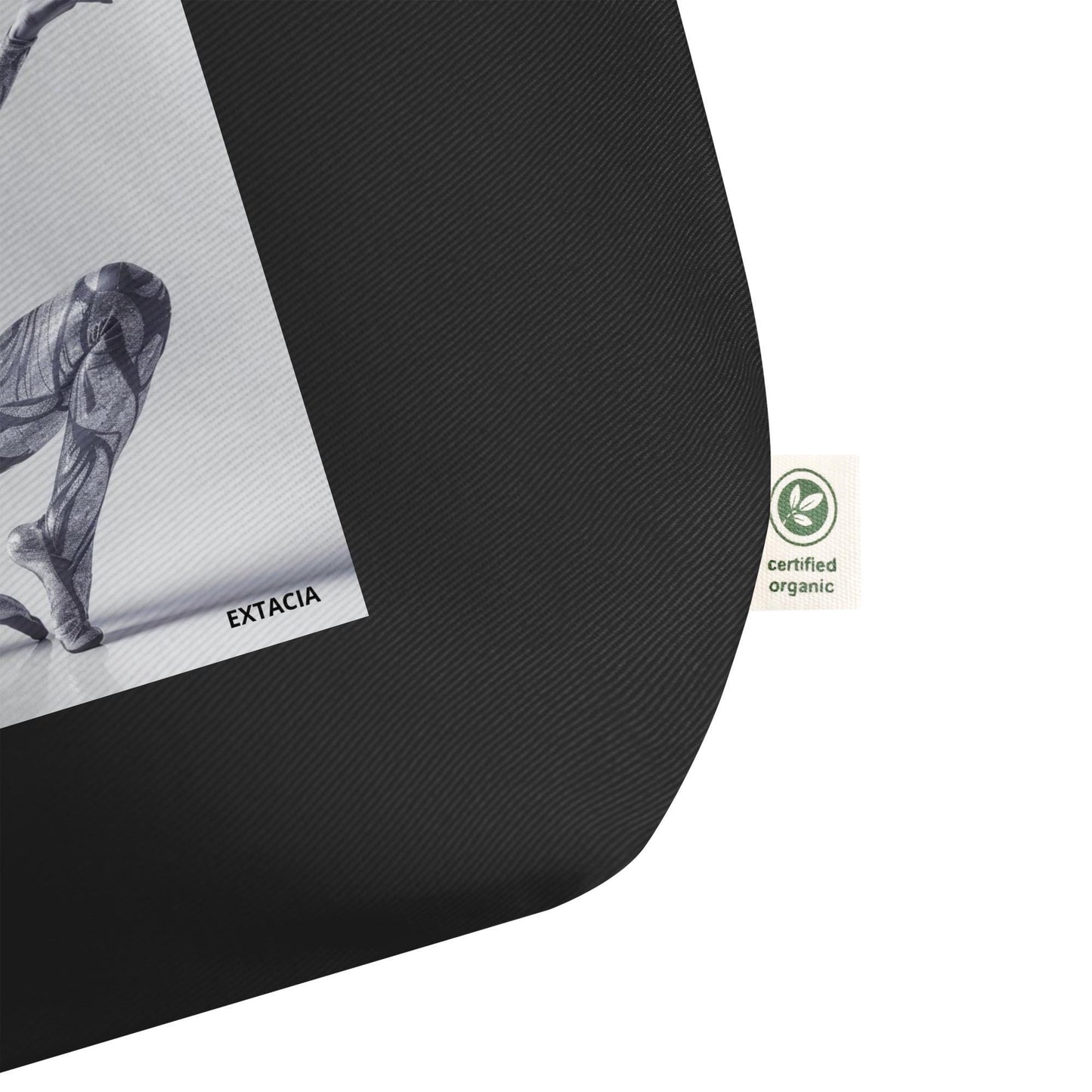Grand Cabas en toile 100% Coton Biologique - Personnalisable – Gymnaste, Danseuse - Grand Tote Bag éco responsable, cadeau pratique, durable