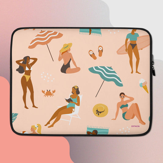 Housse Pour Ordinateur Portable Minimaliste - Sacoche de Protection Étanche et Légère - Bureau, Voyage, cadeau, anniversaire, noël, travail