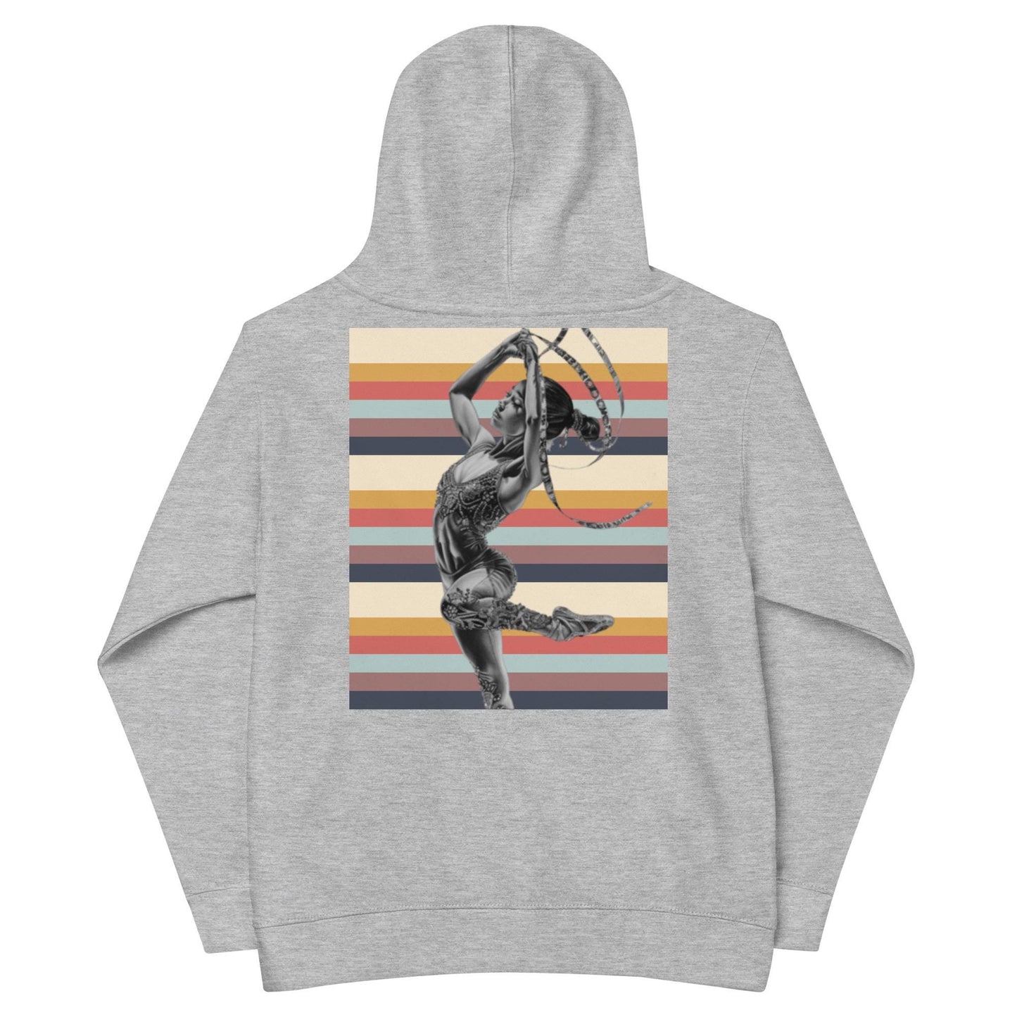 Sweat à Capuche pour Petite Fille en Coton mélangé avec Motif Imprimé - Pull chaud et doux pour enfant, hoodie mignon hiver cocooning cadeau