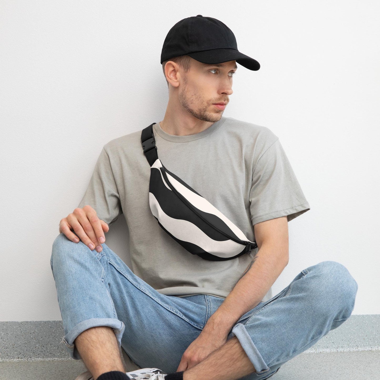 Sac banane tendance unisex - Sacoche pour femme et homme - accessoire mode pratique et léger, pochette ceinture, streetwear urbain, cadeau
