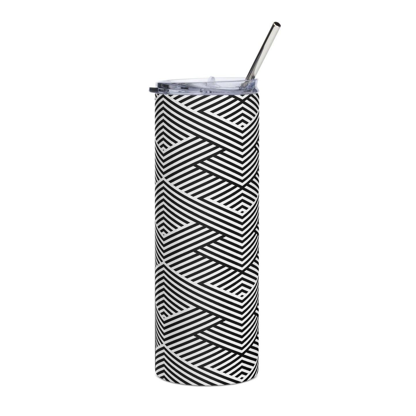 Mug isotherme inox - Design Graphique - Gobelet Acier Inoxydable â Mug de Voyage Durable, Ătanche, ĂlĂ©gant - Boisson Chaude et Froide, CafĂ©