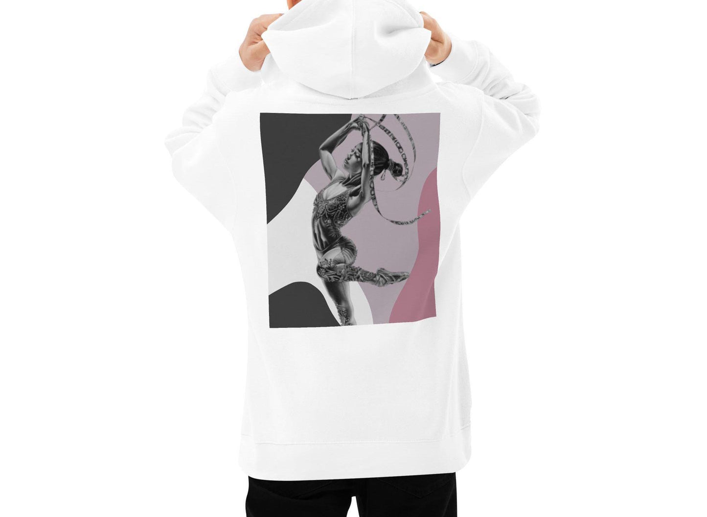 Sweat à Capuche pour Petite Fille en Coton mélangé avec Motif Imprimé - Pull chaud et doux pour enfant, hoodie mignon hiver cocooning cadeau