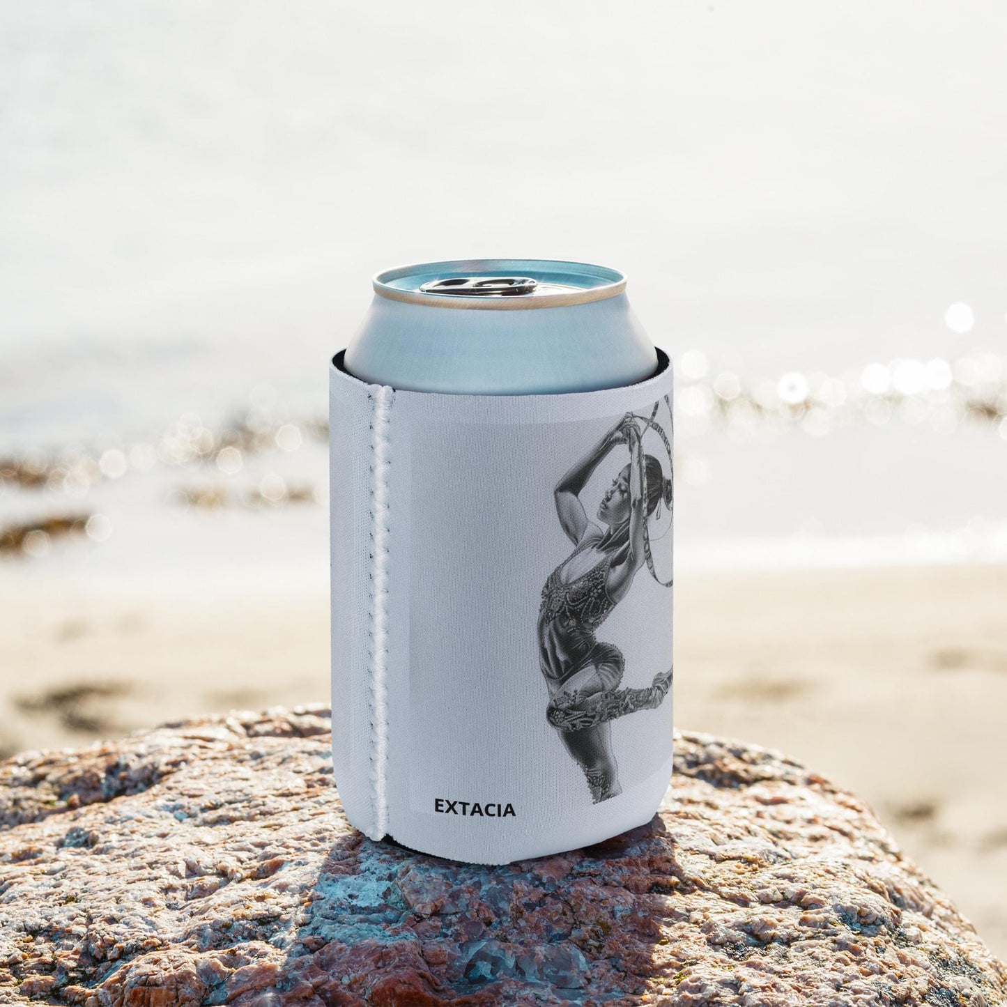 Housse Isotherme, Manchon Refroidisseur - pour Boisson Bouteille canette, anti-condensation réutilisable - Design Danseuse, Gymnaste