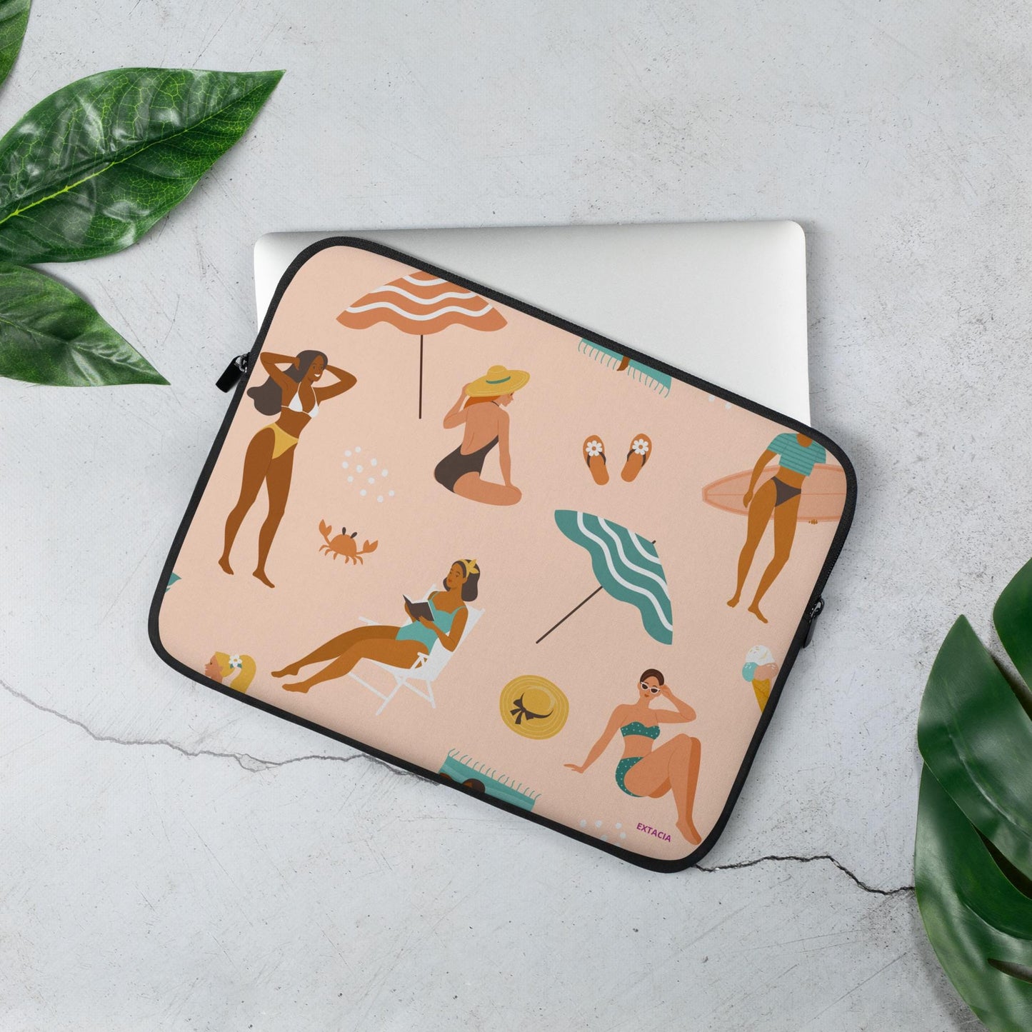 Housse Pour Ordinateur Portable Minimaliste - Sacoche de Protection Étanche et Légère - Bureau, Voyage, cadeau, anniversaire, noël, travail