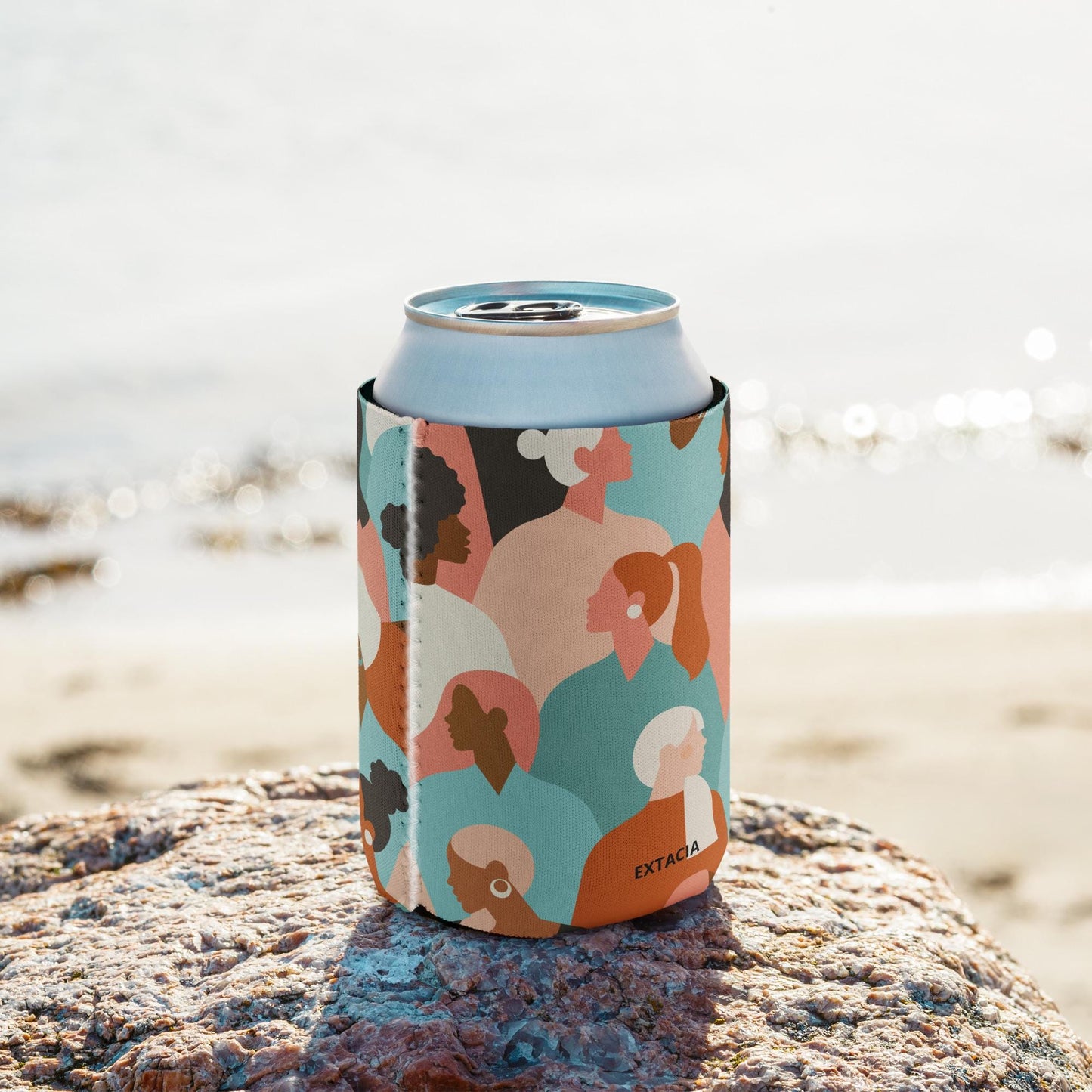 Housse Isotherme, Manchon Refroidisseur - Boisson Bouteille Canette, anti-condensation réutilisable - Design Silhouettes Feminines, Femmes