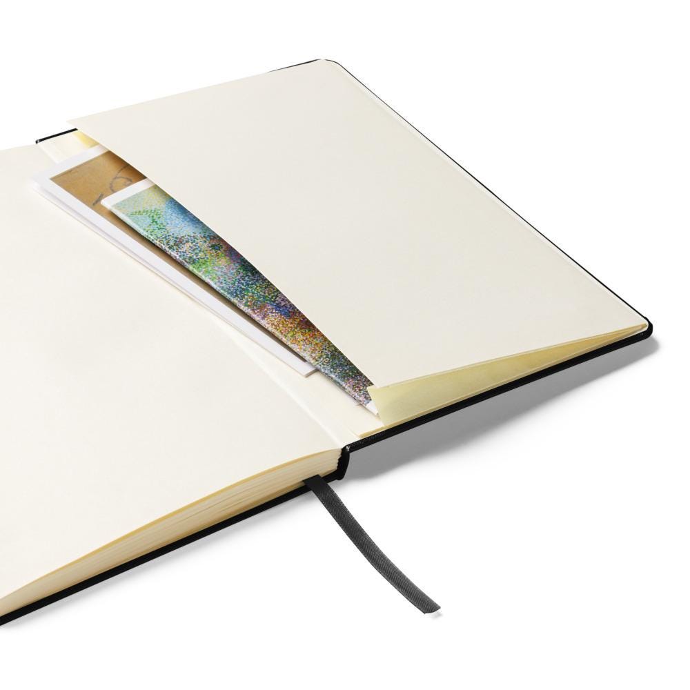 Carnet de notes à couverture rigide Minimalist - journal intime, cahier de recettes, idée cadeau anniversaire, noël, école,bureau, business
