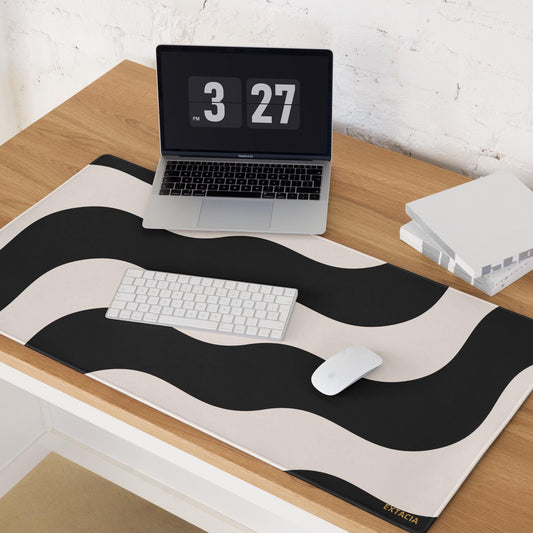 Tapis de Souris Gaming XXL - design minimaliste - surface lisse, base antidérapante, grand format, confortable, durable - Accessoire bureau