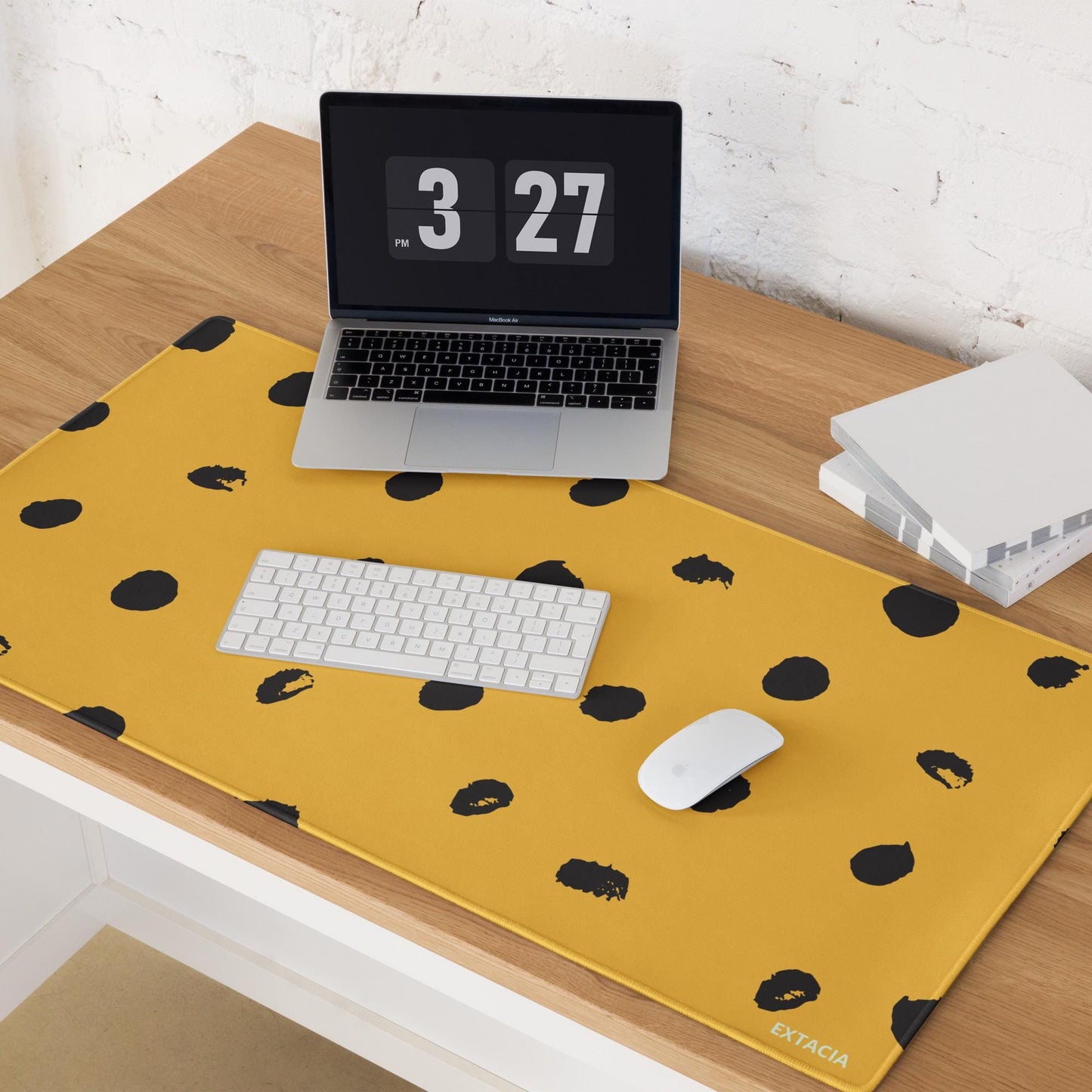 Tapis de Souris Gaming XXL - design minimaliste - surface lisse, base antidérapante, grand format, confortable, durable - Accessoire bureau