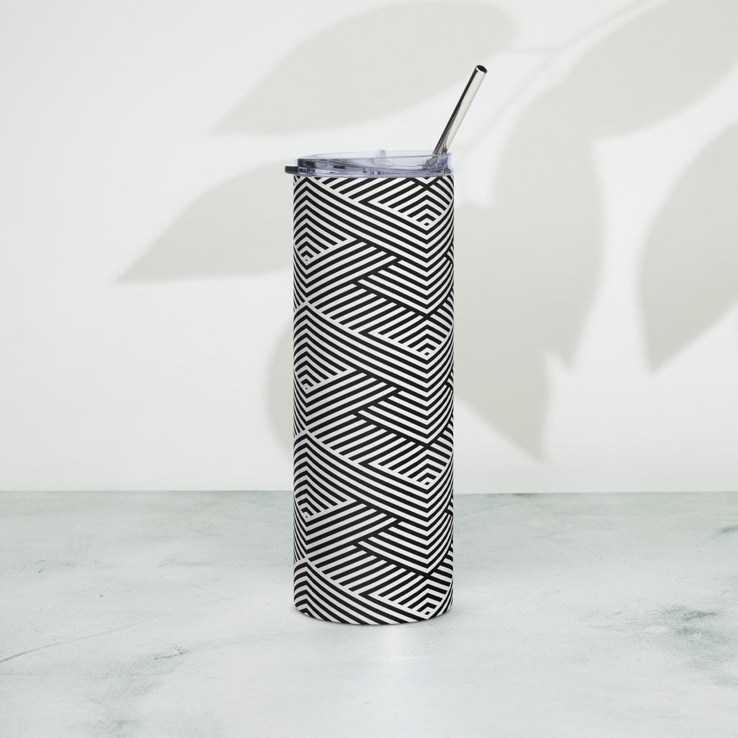 Mug isotherme inox - Design Graphique - Gobelet Acier Inoxydable â Mug de Voyage Durable, Ătanche, ĂlĂ©gant - Boisson Chaude et Froide, CafĂ©