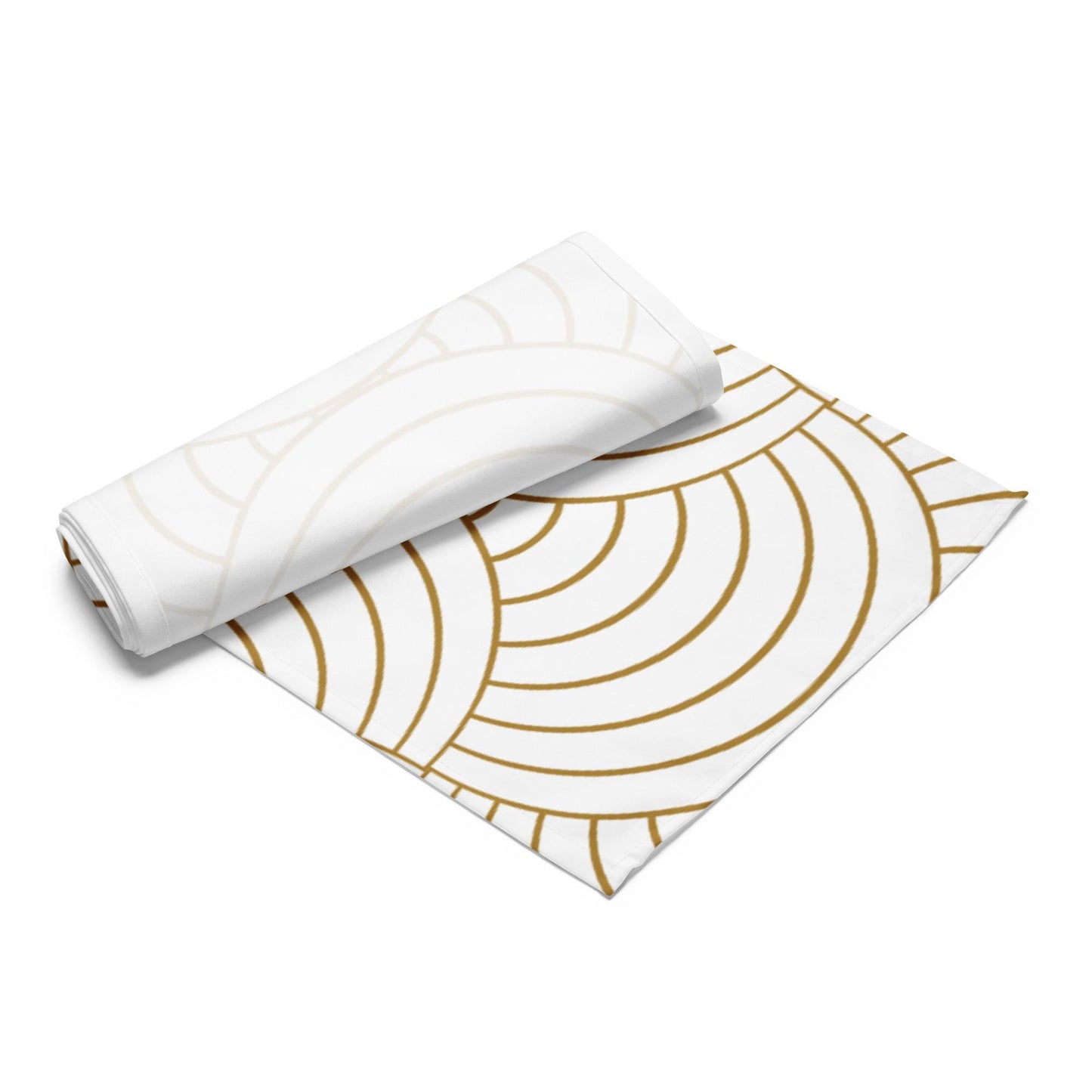 Chemin de table imprimé déco moderne - tissu résistant lavable - accessoire élégant pour table salle à manger ou buffet - décoration maison