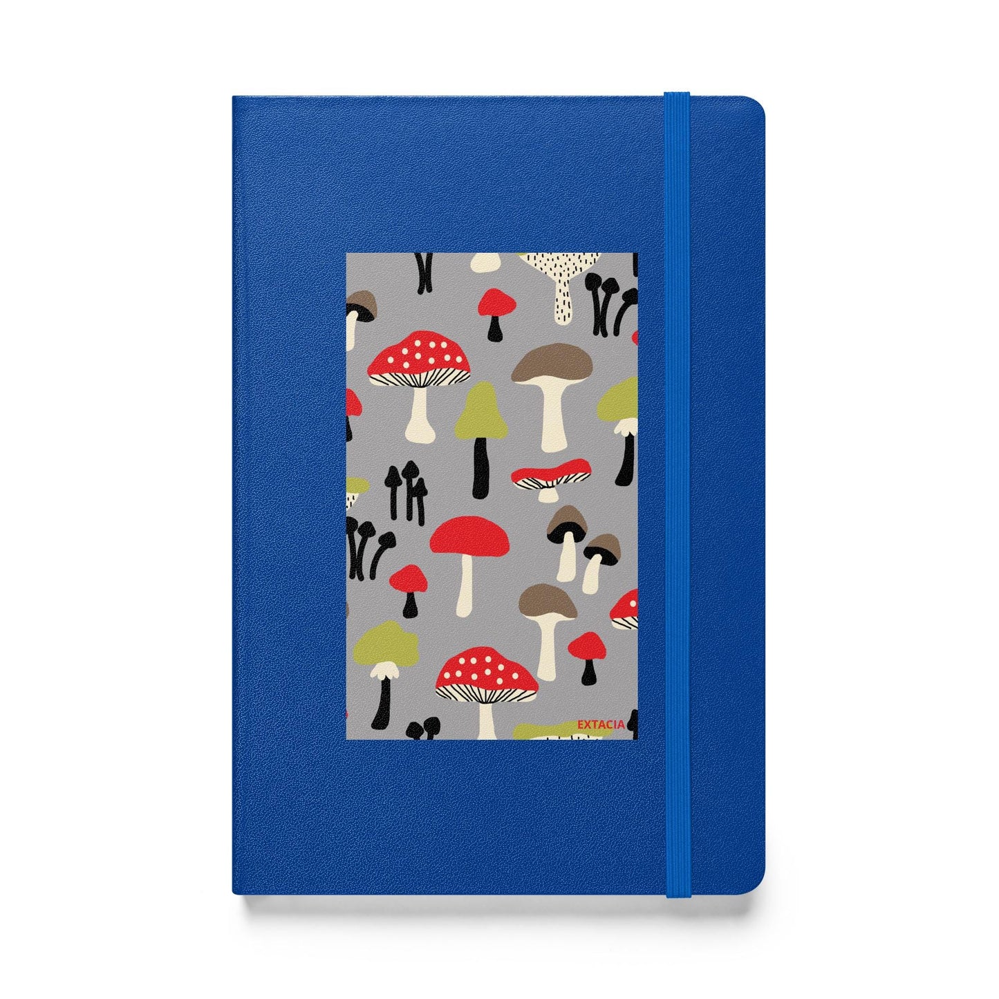 Carnet Journal à Couverture Rigide avec illustration Champignons - Notebook pour écriture dessin organisation, papeterie créative - cadeau