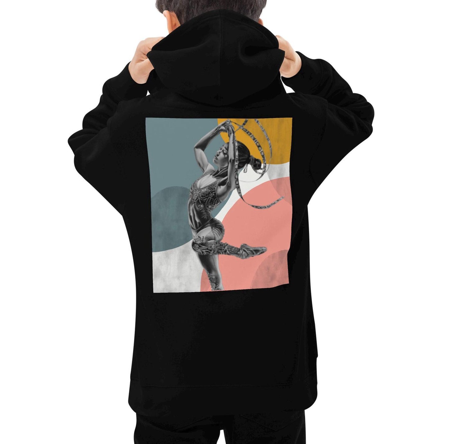 Sweat à Capuche pour Petite Fille en Coton mélangé avec Motif Imprimé - Pull chaud et doux pour enfant, hoodie mignon hiver cocooning cadeau