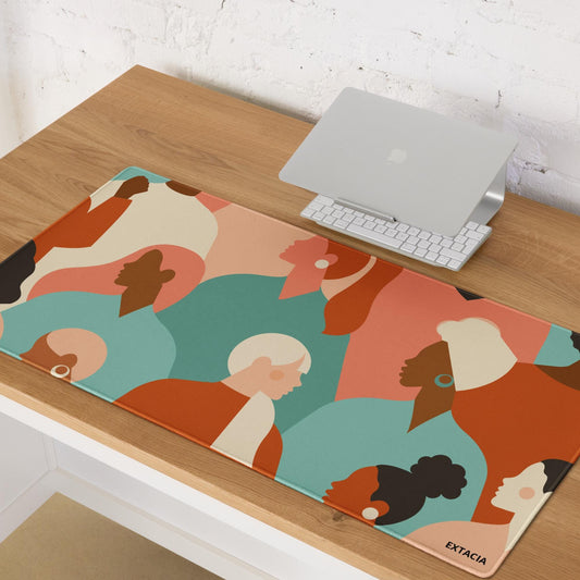 Tapis de Souris Gaming XXL - design minimaliste - surface lisse, base antidérapante, grand format, confortable, durable - Accessoire bureau