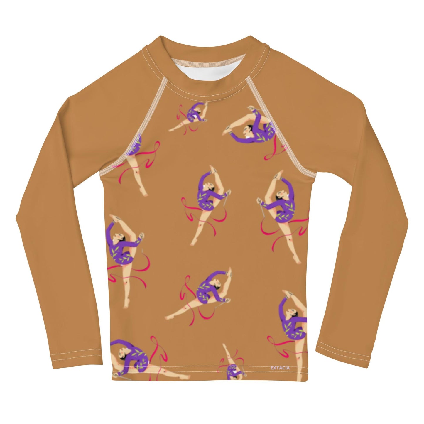 Rash Guard – T-Shirt de Compression pour Bébé et Petite Fille, Séchage Rapide et Protection UV - Natation, nage, Sport, Surf, gymnastique