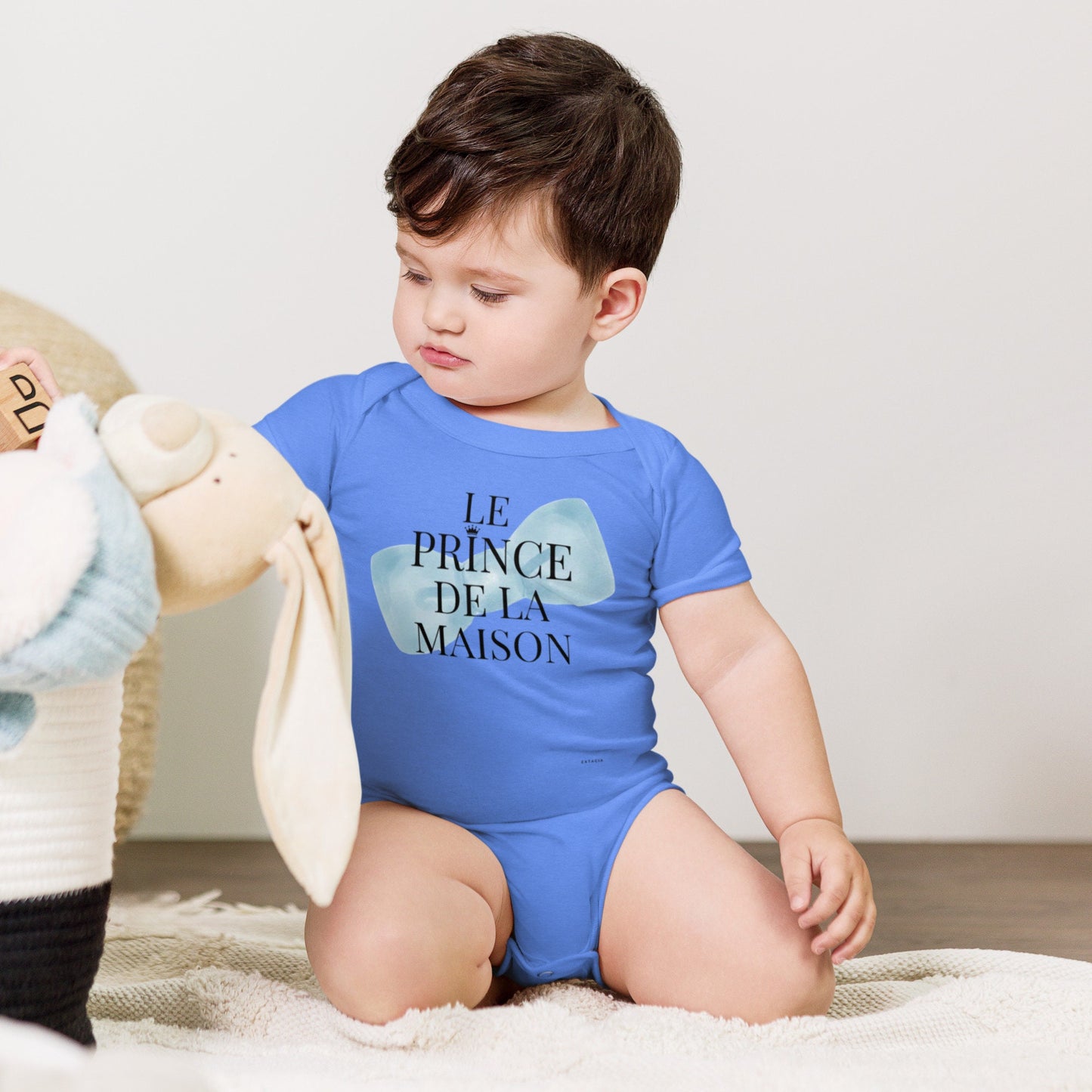 Body Bébé Garçon à Manches Courtes 100% Coton - Vêtement doux confortable - cadeau naissance original, nouveau né