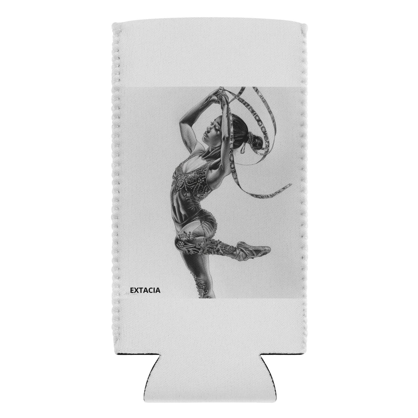 Housse Isotherme, Manchon Refroidisseur - pour Boisson Bouteille canette, anti-condensation réutilisable - Design Danseuse, Gymnaste