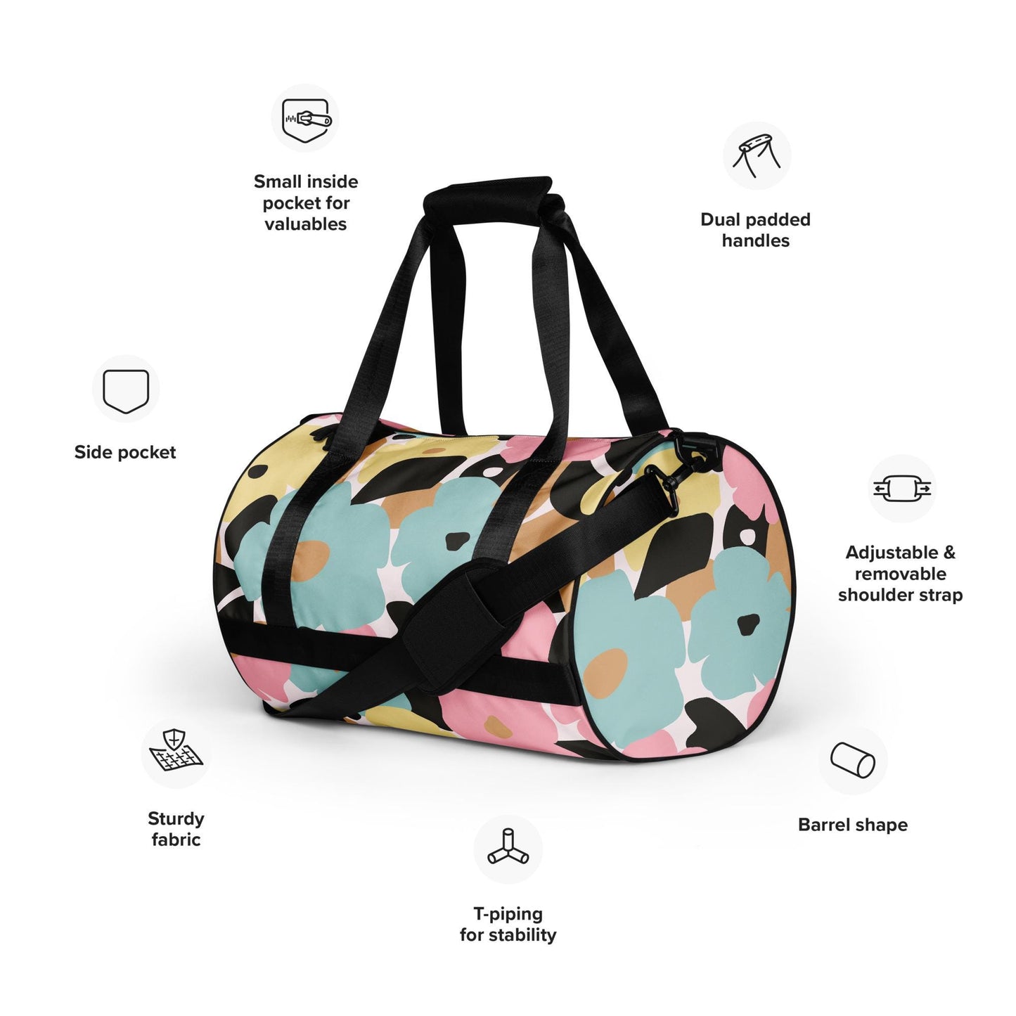Sac de sport - Sac de Voyage – Léger, Résistant et Spacieux, Idéal pour Gym, Weekends ou Voyages - cadeau, anniversaire, Noël