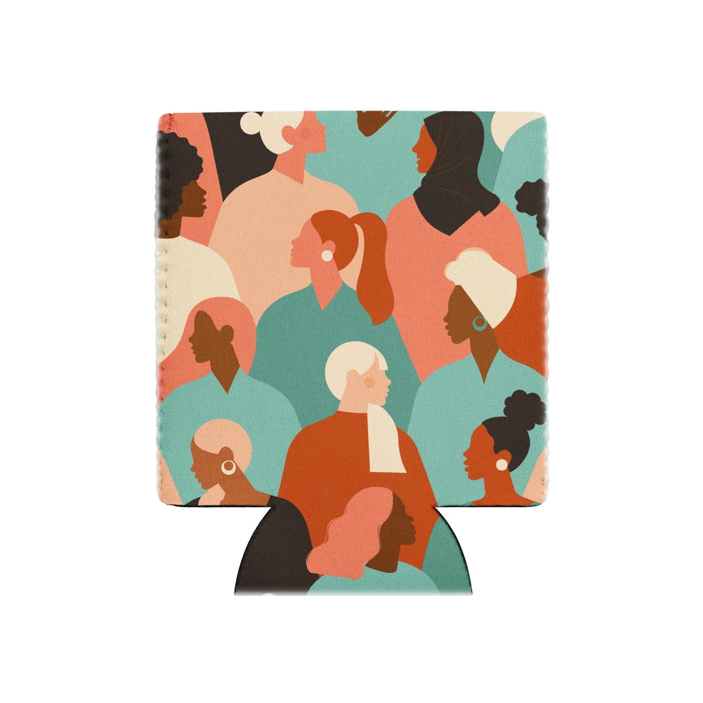 Housse Isotherme, Manchon Refroidisseur - Boisson Bouteille Canette, anti-condensation réutilisable - Design Silhouettes Feminines, Femmes