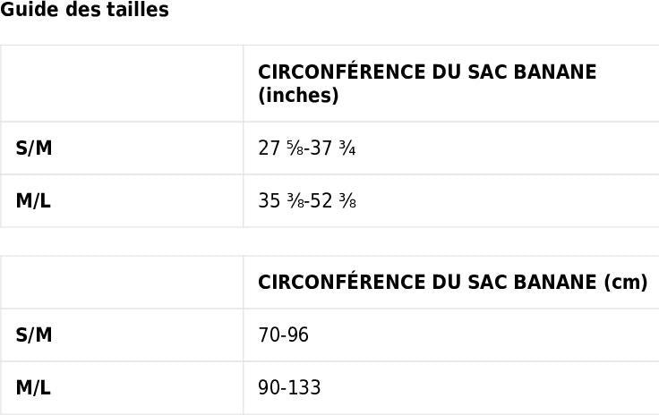 Sac banane minimaliste – Beige & Noir – Sacoche unisexe – Accessoire léger – Graphique