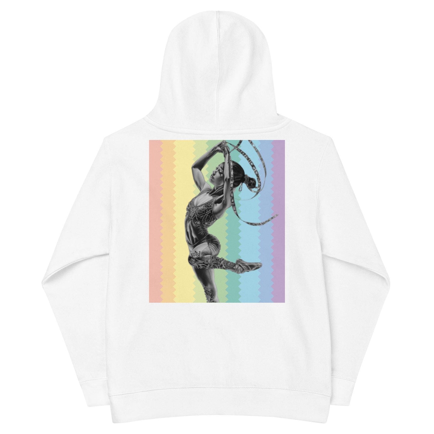 Sweat à Capuche pour Petite Fille en Coton mélangé avec Motif Imprimé - Pull chaud et doux pour enfant, hoodie mignon hiver cocooning cadeau
