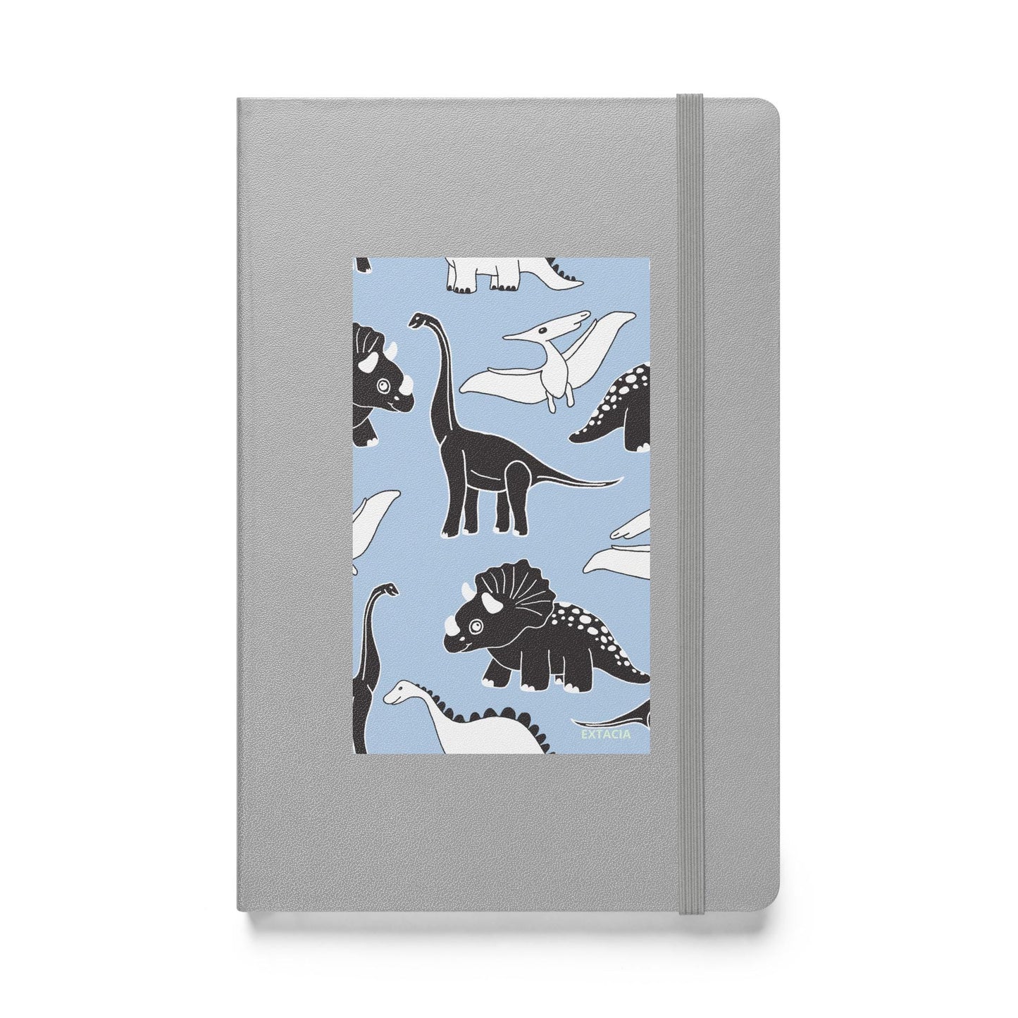 Carnet Journal à Couverture Rigide avec illustration artistique "Dinosaure" - Notebook pour écriture dessin organisation, papeterie - cadeau