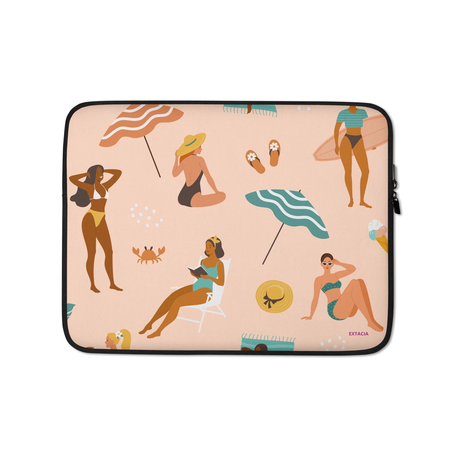 Housse Pour Ordinateur Portable Minimaliste - Sacoche de Protection Étanche et Légère - Bureau, Voyage, cadeau, anniversaire, noël, travail