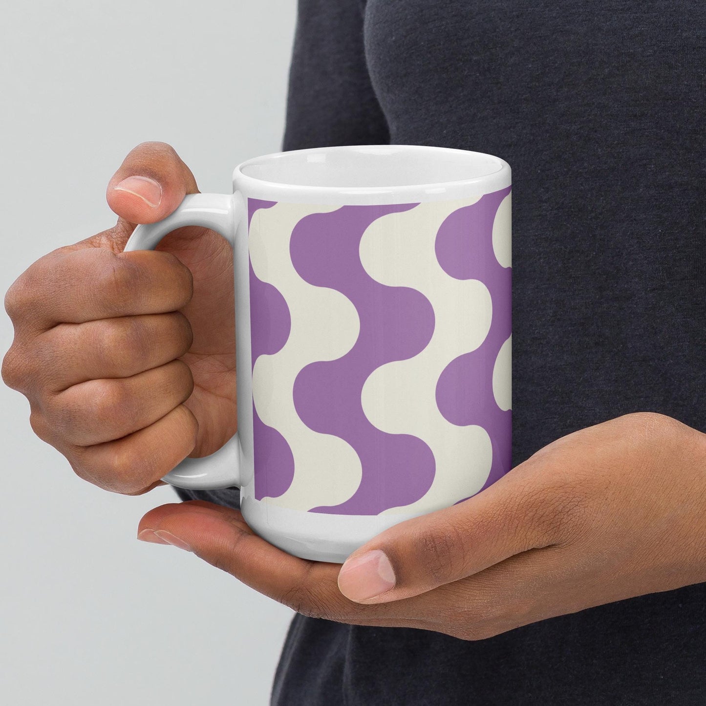Mug en Céramique – 11, 15 et 20 oz - Tasse Design et Élégante - Design Graphique - Personnalisable - cadeau, bureau, déco cuisine