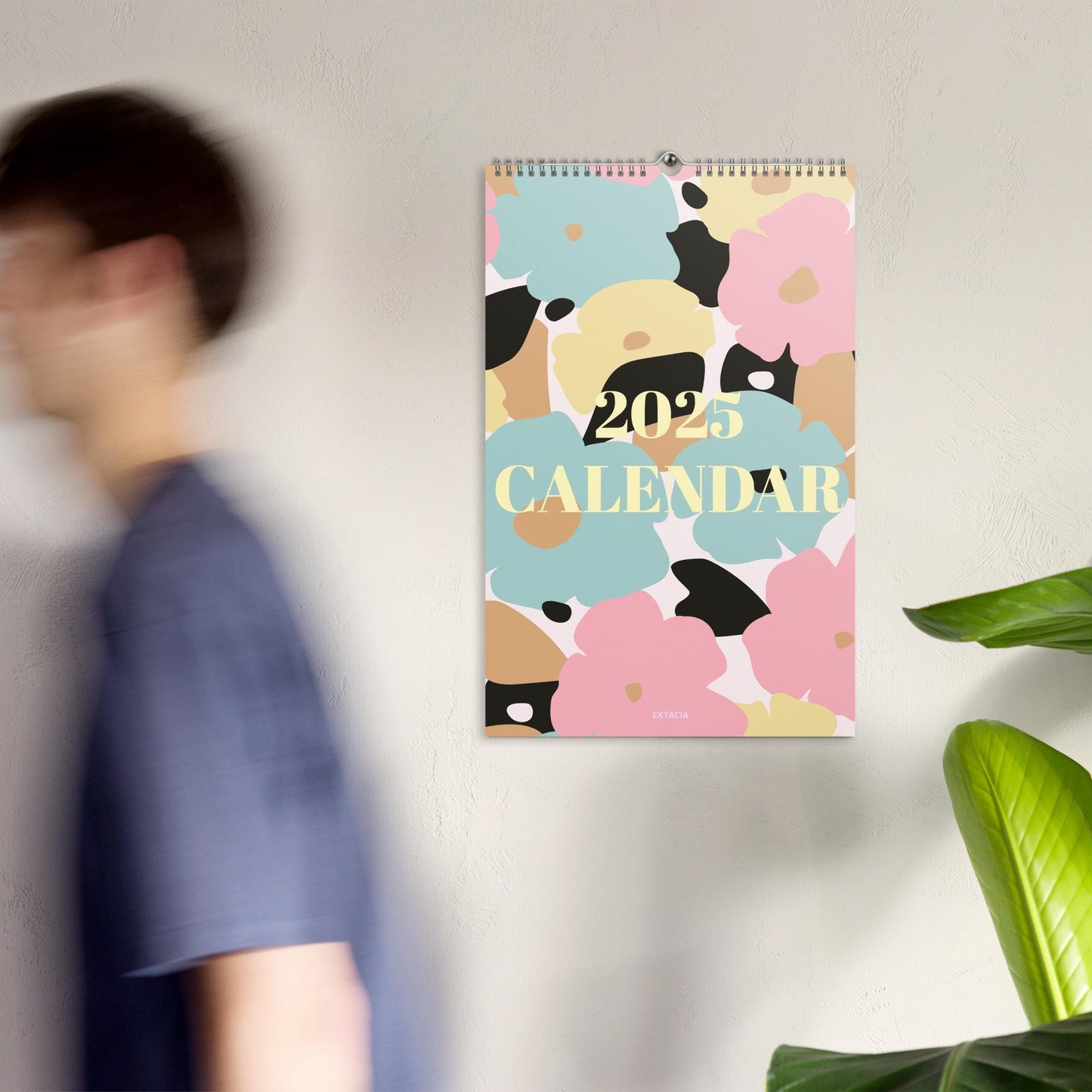 Calendrier Mural Personnalisable – imprimé simple et/ou personnalisé - cadeau romantique, anniversaire, famille, fête des mères, pères