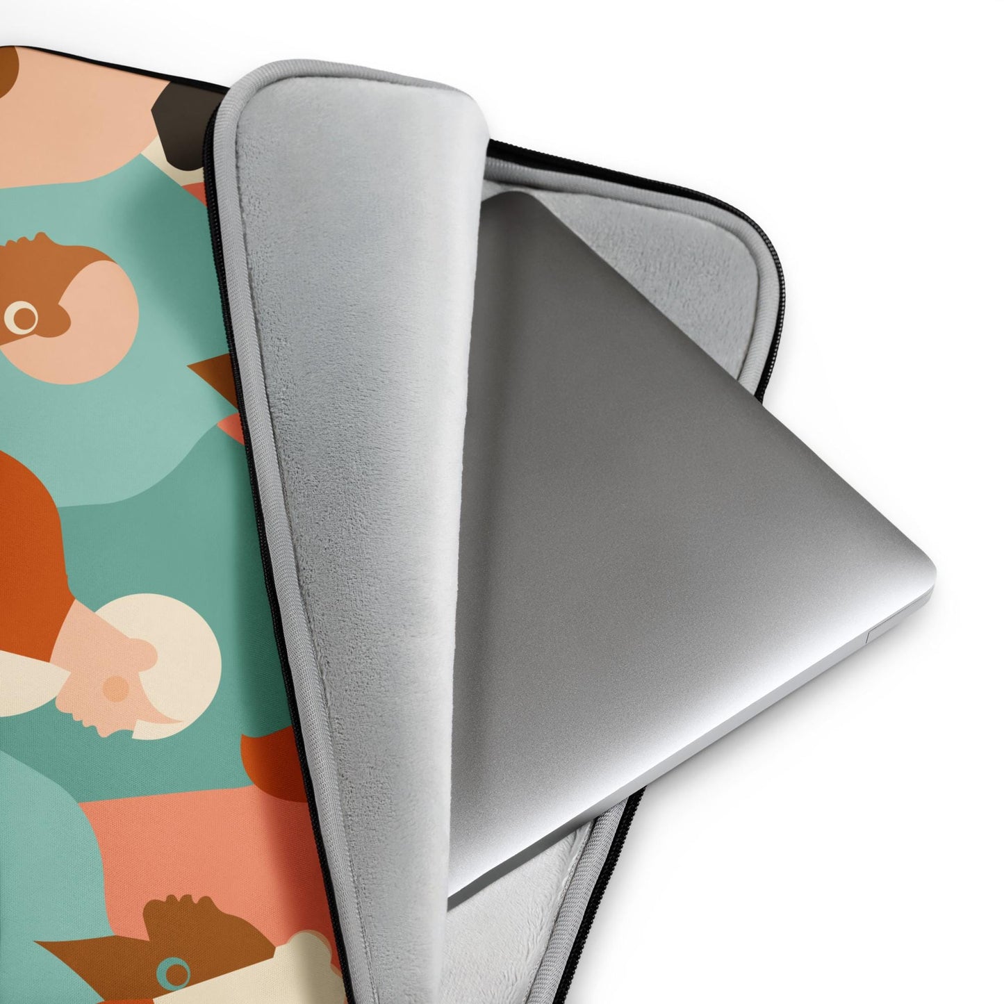 Housse Pour Ordinateur Portable Minimaliste - Sacoche de Protection Étanche et Légère - Bureau, Voyage, cadeau, anniversaire, noël, travail