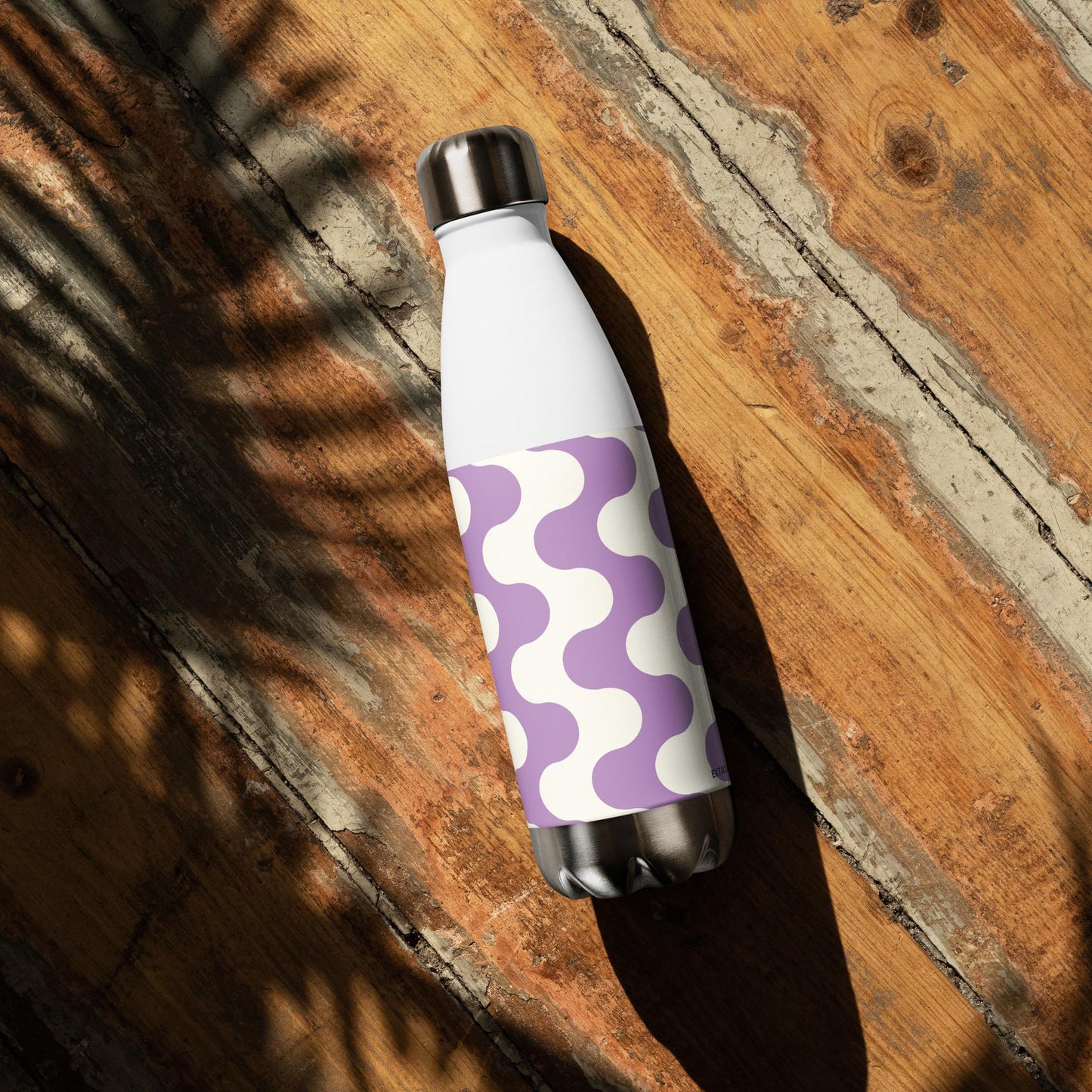 Bouteille en Inox - Gourde Étanche Isotherme en Acier Inoxydable – Design Graphique - Durable – Bureau, Sport, Camping, Randonnée, cadeau