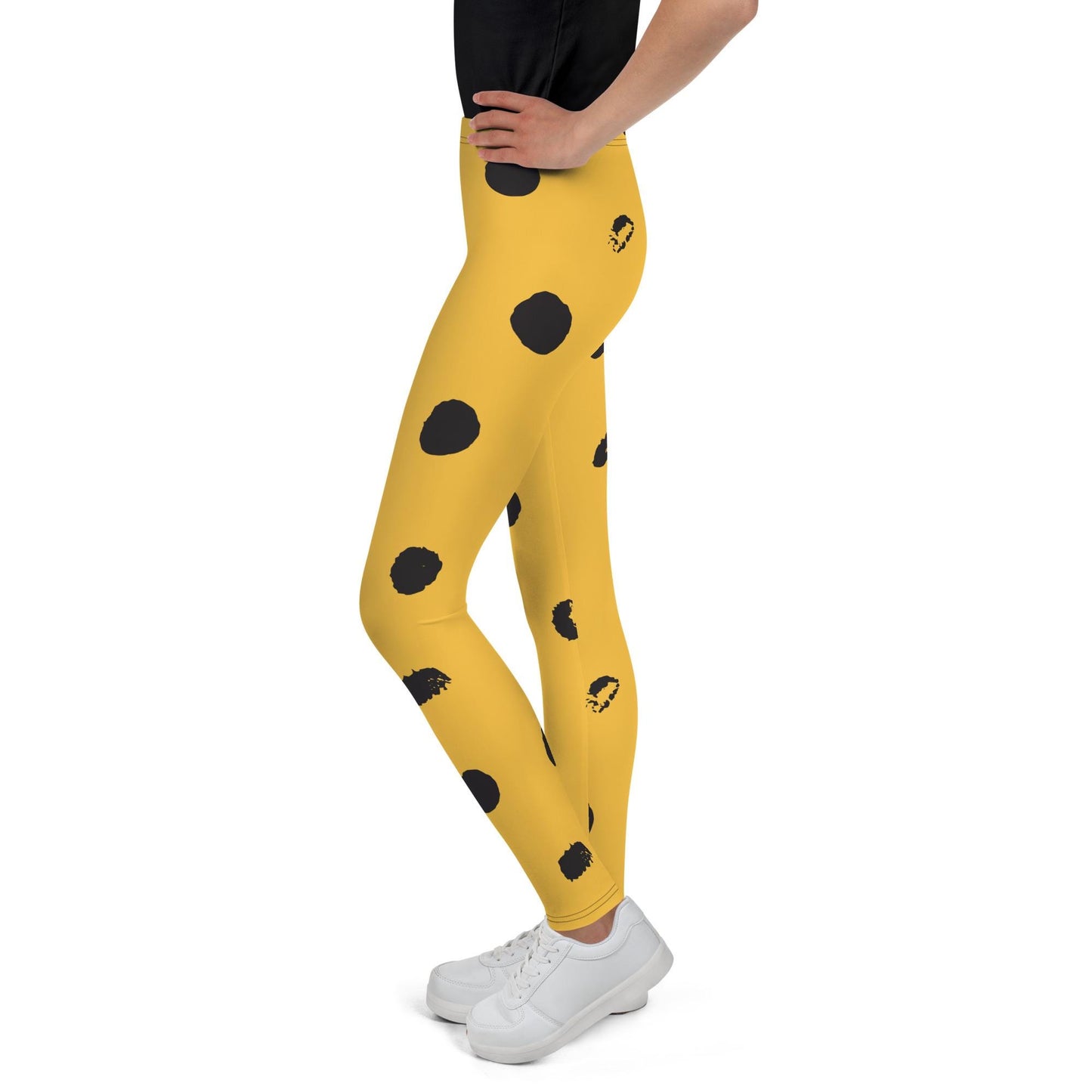 Leggings pour fille ado – pantalon de sport confortable et stretch pour yoga, gym et danse, sport, ballet, école, cadeau - legging