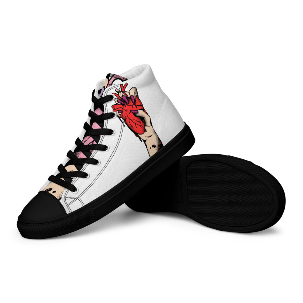 Détail de la semelle extérieure adhérente et coutures de tige - Couer déjà Pris - semelle noire