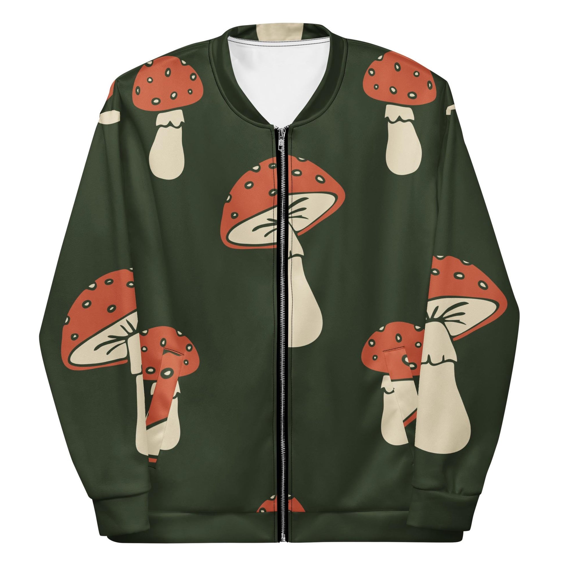 Détail du zip et des coutures, intérieur polaire brossée