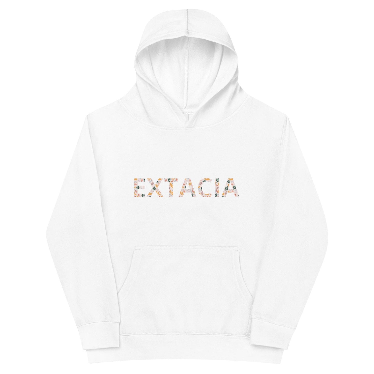 Sweat à capuche petite fille - gris cendre - motif gymnaste danseuse -  blanc - coton-mélange motif imprimé – vue de face, chaud et doux -