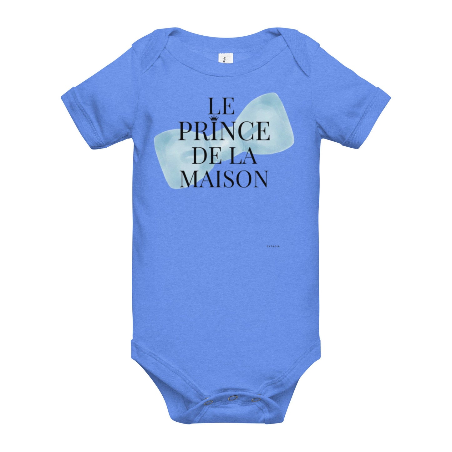 Texture du coton et finitions, body  doux et respirant - bleu - LE PRINCE DE LA MAISON