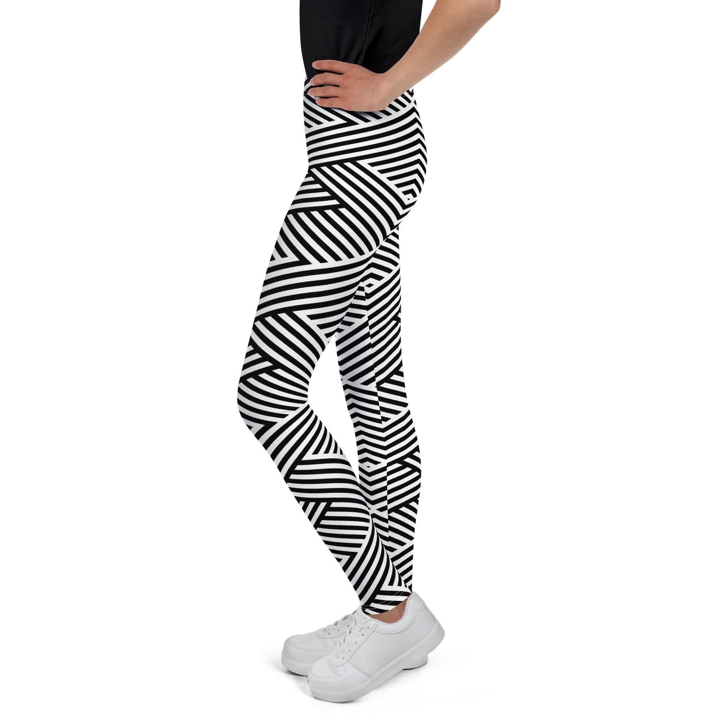Leggings pour fille ado – pantalon de sport confortable et stretch pour yoga, gym et danse, sport, ballet, école, cadeau - legging