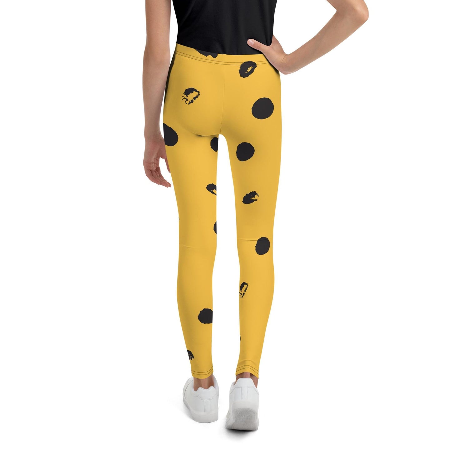 Leggings pour fille ado – pantalon de sport confortable et stretch pour yoga, gym et danse, sport, ballet, école, cadeau - legging