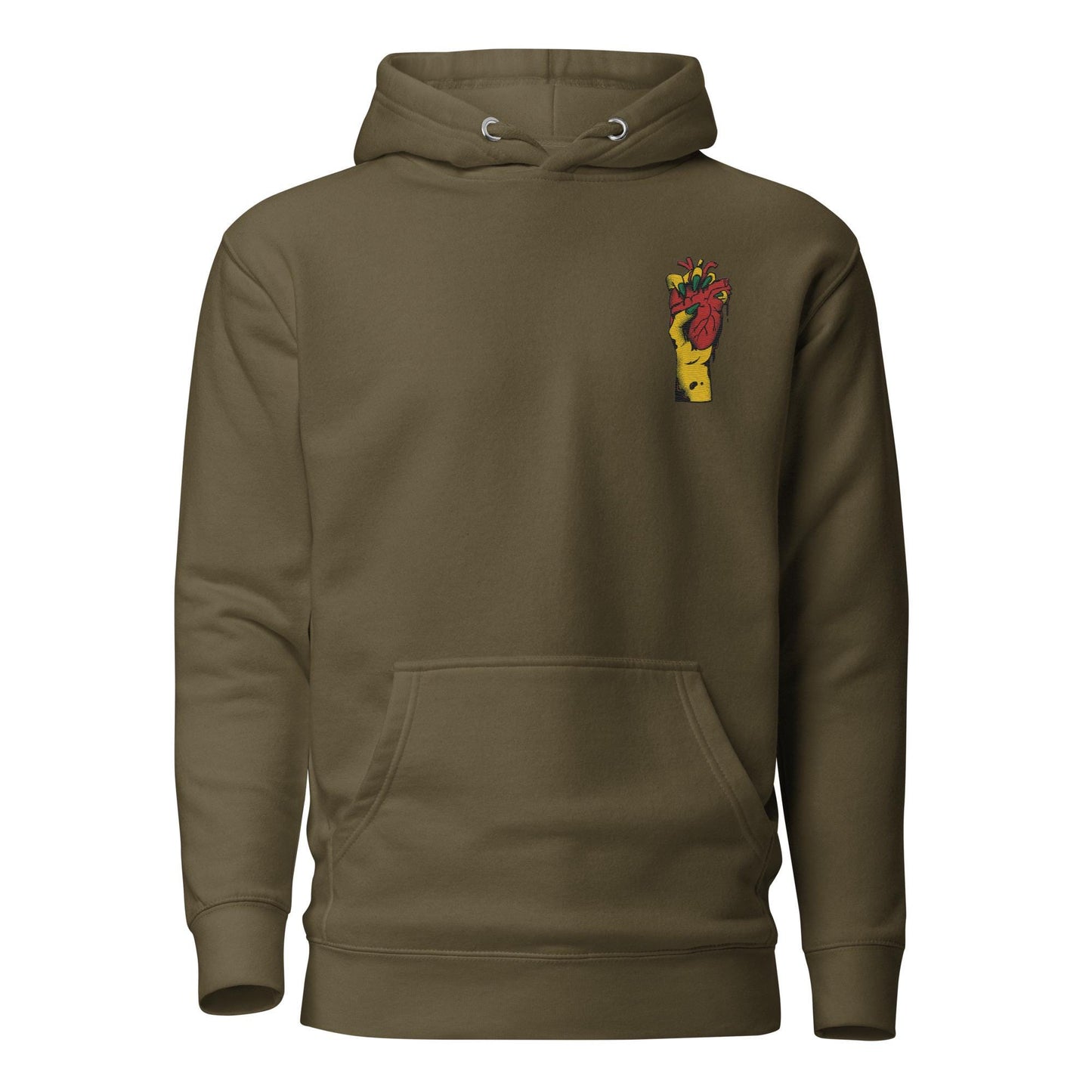 Sweat à Capuche pour Homme 100% Coton avec Motif Brodé - hoodie, sweat, pull - Casual, confortable, cadeau fête des pères, anniversaire