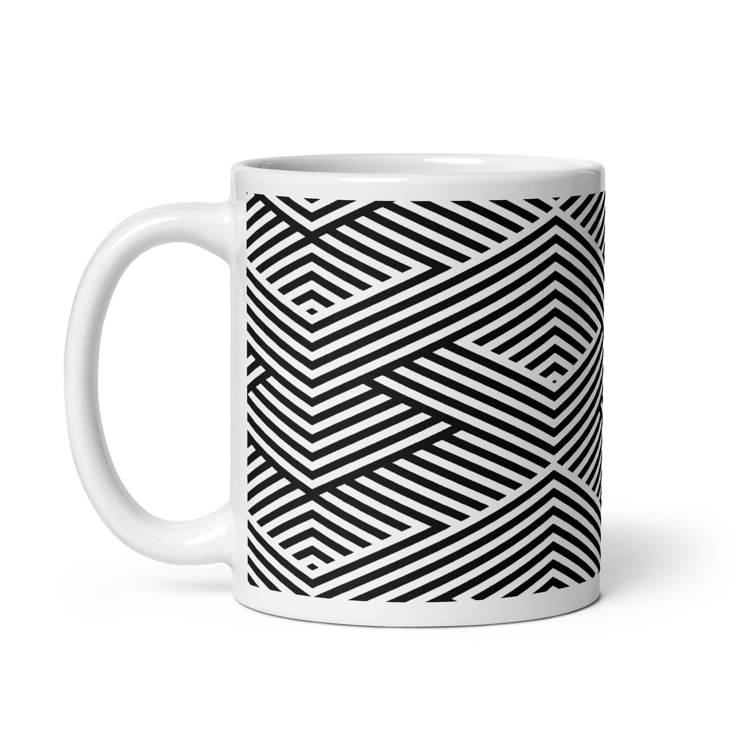 Mug en Céramique – 11, 15 et 20 oz - Tasse Design et Élégante - Design Graphique - Personnalisable - cadeau, bureau, déco cuisine