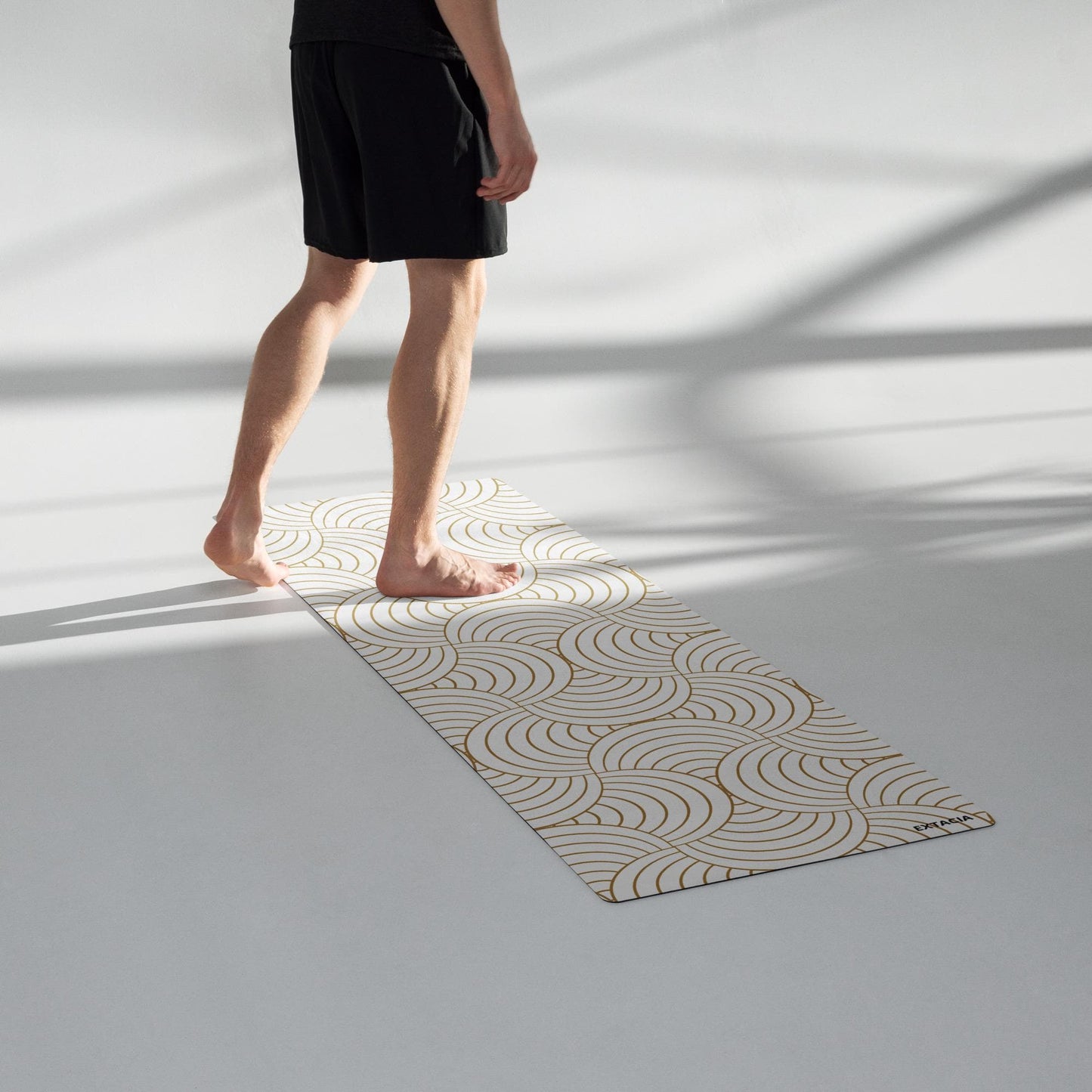 Tapis de sport - Tapis de Yoga - Antidérapant en Microfibre – Léger, Écologique et Durable - Pilates, Fitness, entrainement – cadeau