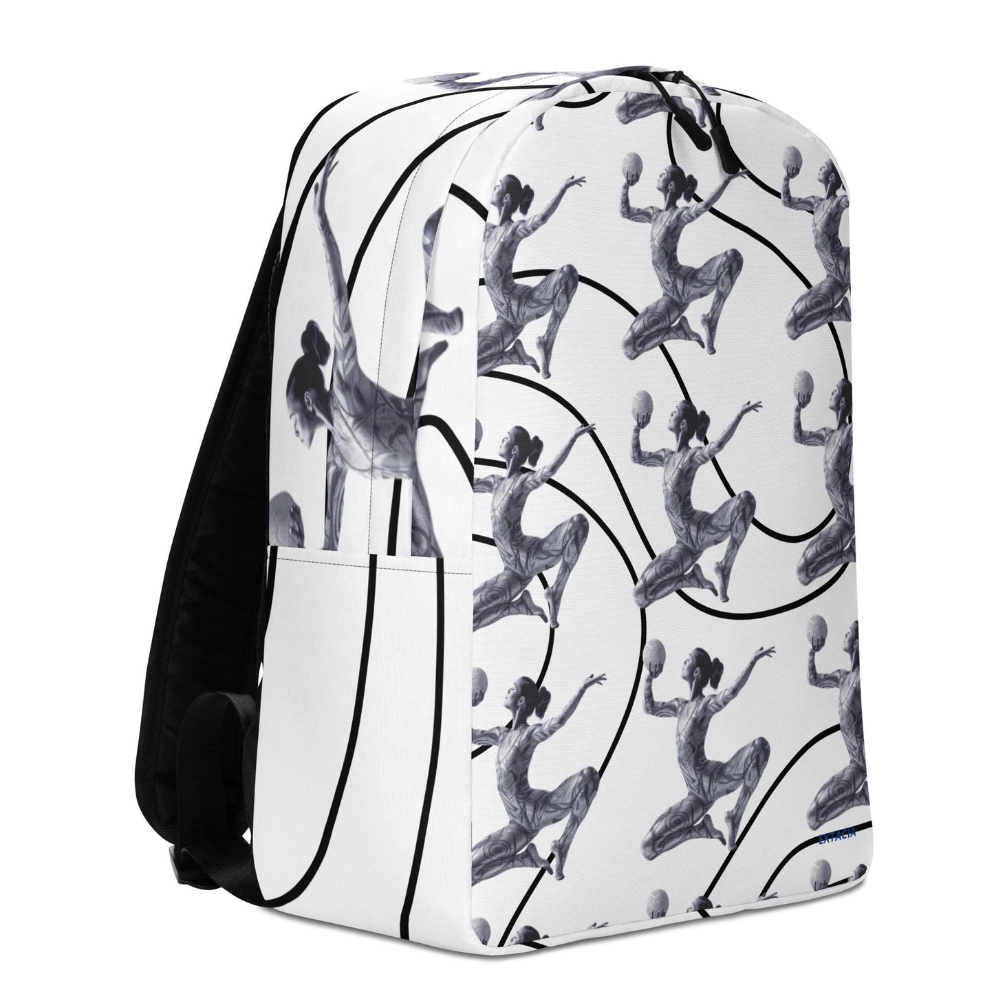 Sac à dos minimaliste - Léger, Spacieux et Résistant - Voyages, École, Sport, Ordinateur, Gym, cadeau design thème Gymnaste, danseuse