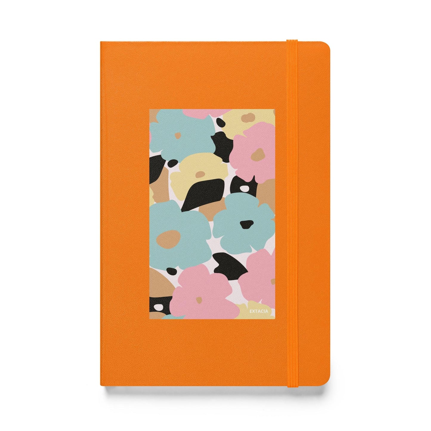 Carnet Journal à Couverture Rigide avec illustration Fleuri - Notebook pour écriture dessin organisation, papeterie créative - cadeau